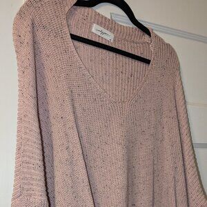 Carly Jean Los Angeles CJLA Pink Sweater M/L